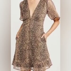 AF snake skin pattern dress